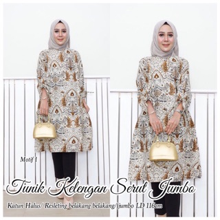  TRENDING TUNIK  KELENGAN SERUT JUMBO Beautiful Big  