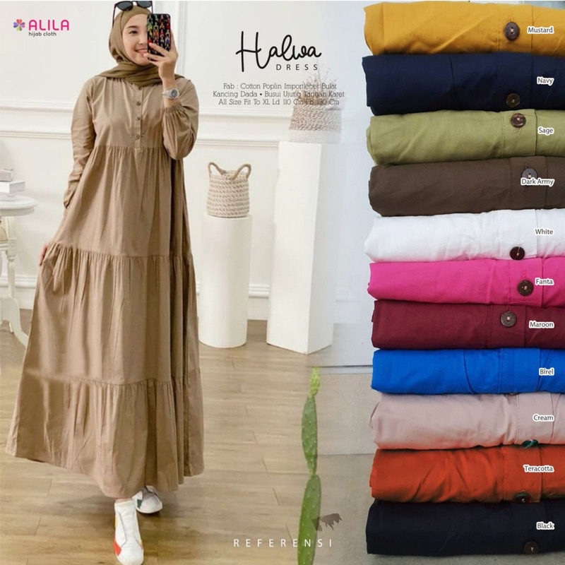 Halwa DRESS BY ALILA | Shopee Malaysia