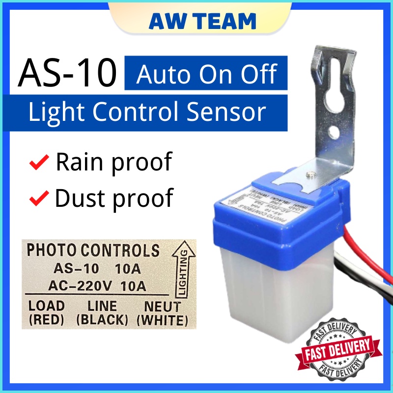 Sensor lampu Control Switch AS-10 Street automatic Light Controller ...