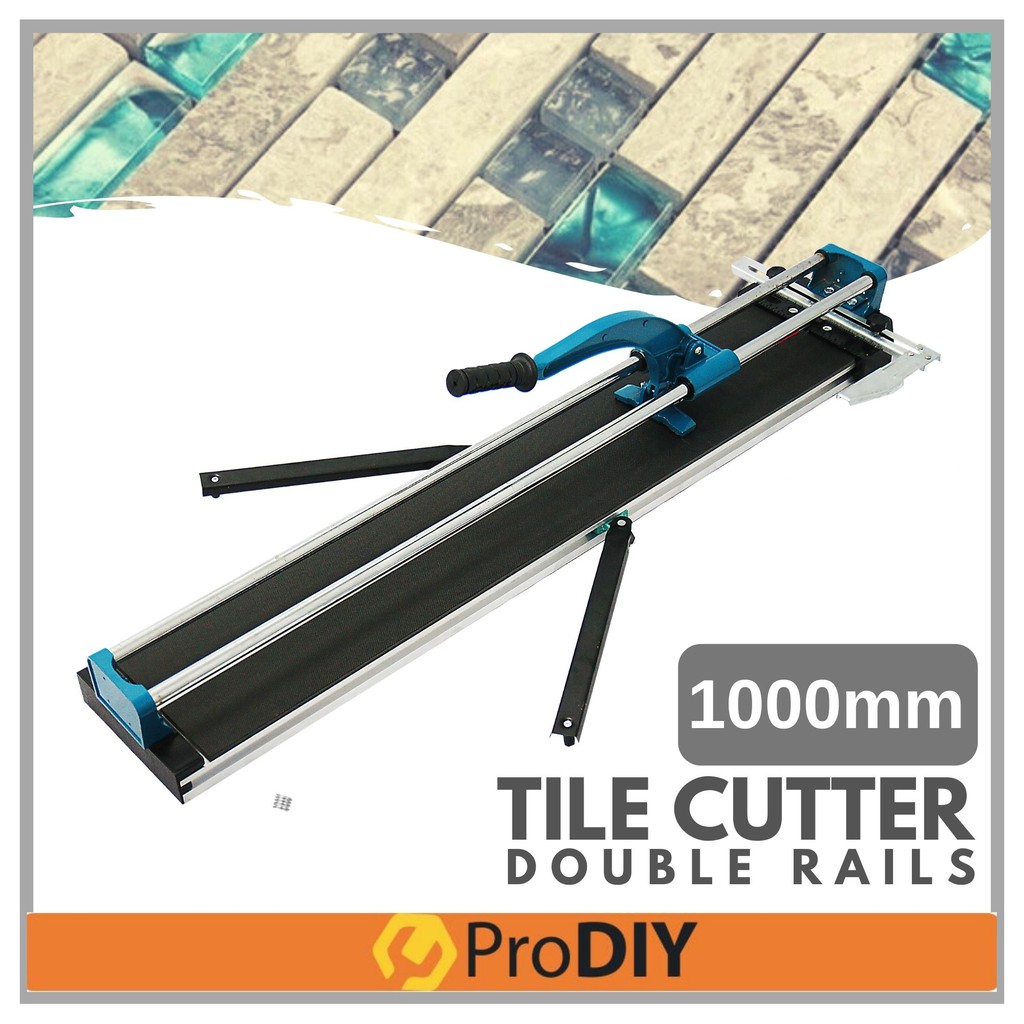 L-05 1000mm Manual Double Rail Tile Cutter Pemotong Jubin Machine