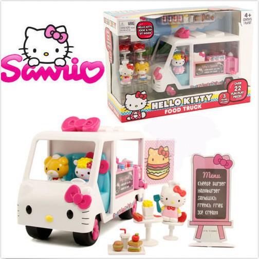 hello kitty food truck toy