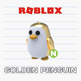 Adopt Me Ultra Rare Robux Shopee Malaysia - details about adopt me golden penguin flying roblox