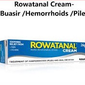 Rowatanal Cream 26g Hemorrhoid Cream With Menthol Buasir Sakit Gatal Shopee Malaysia