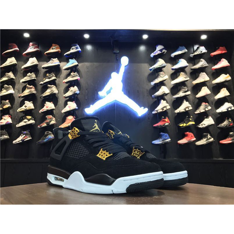 Nike Air Jordan 4 Retro Royalty Black 