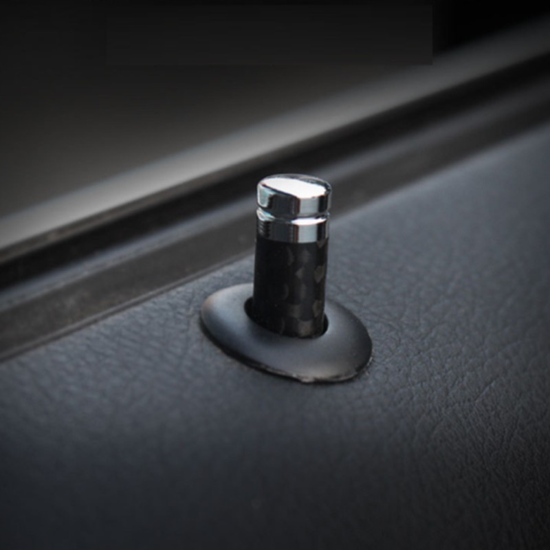 Carbon Fiber Door Lock Pin Stick Cap Bolt Cover For BMW E46 E39 E60 E90 E36 F30 F10 E53 E34 E30 E70 X3 X4 X5 X6 M3 M5