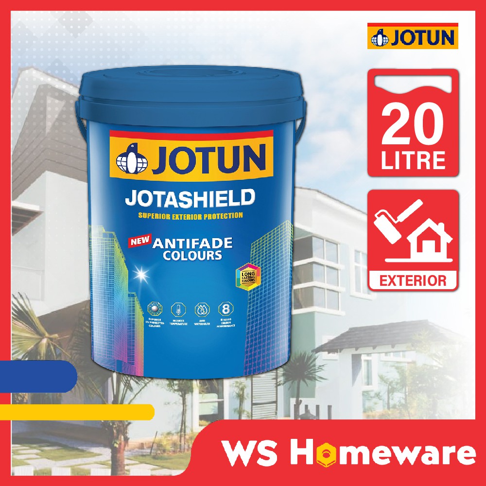 WS Cat Jotun Paint Exterior Paint 20L Jotashield Antifade Wall Paint ...