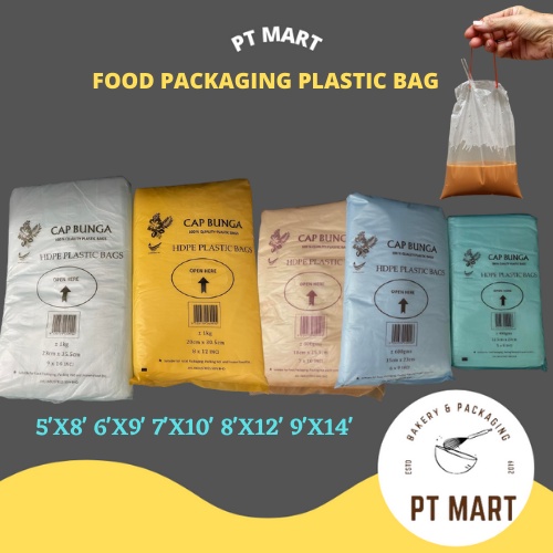 Food Packaging Plastic Bag / Bungkus Plastic Bag / Plastik Beg ...