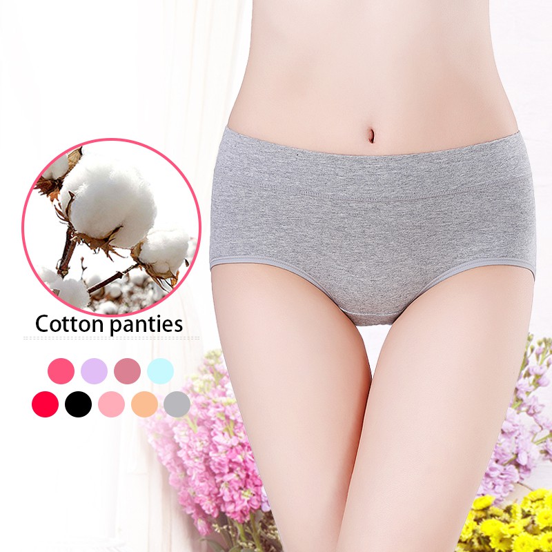 Seluar Dalam Wanita Women Panties Cotton Stretch Breathable Ladies Underwear Shopee Malaysia