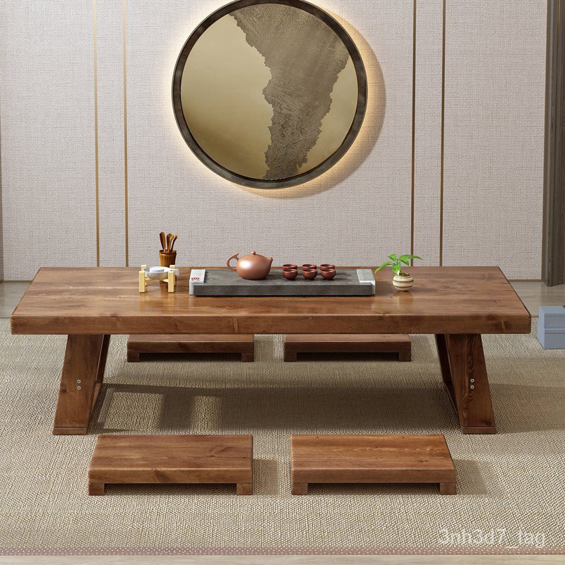 Japanese Style Coffee Table Tatami Table Low Table Zen Solid Wood ...