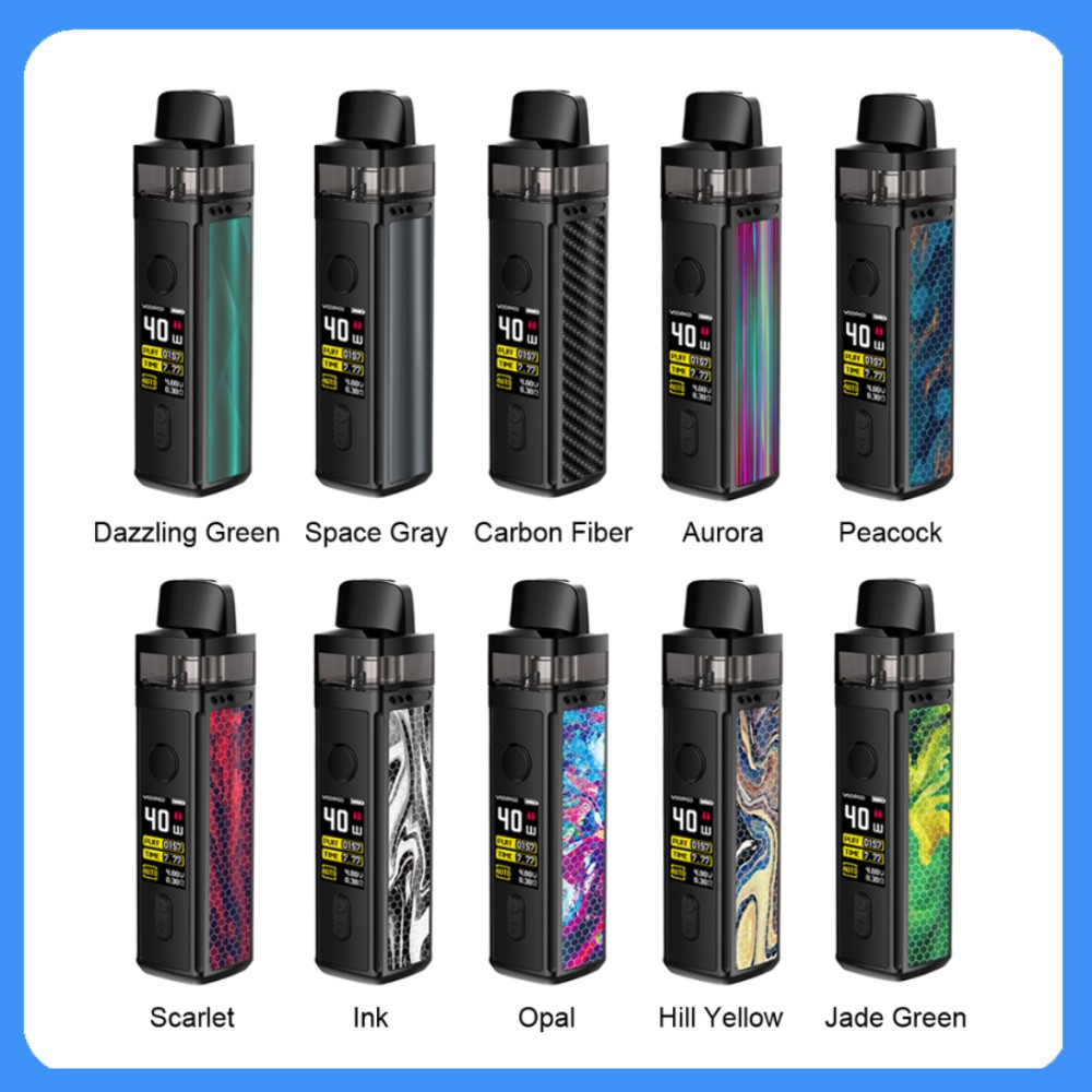 Voopoo Vinci 40w Pod Mod System Kit Fit E Juice Nic Salt Vape