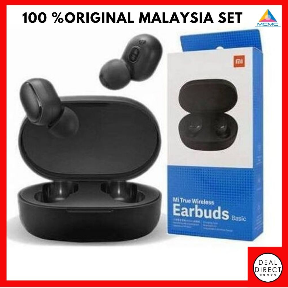 xiaomi mi true wireless earbuds basic twsej04ls