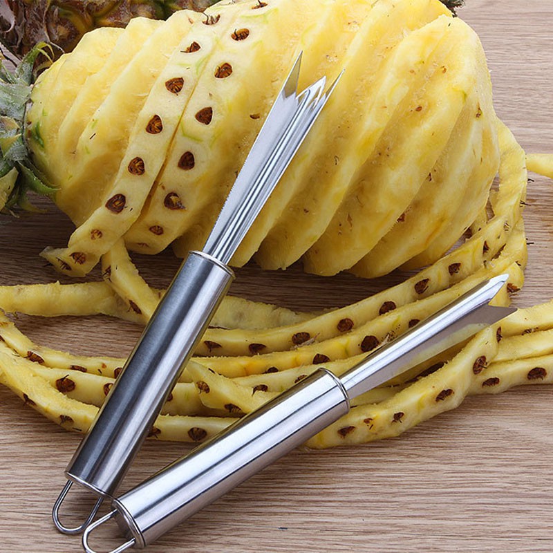 Peeling tool pineapple peeler kitchen tool Stainless Steel Shopee