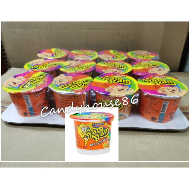 Nyam Nyam Rice Crispy 12cups