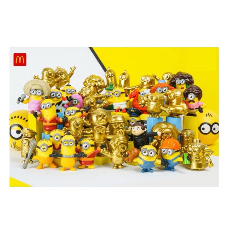 [Ready Stock] Happy Meal Minion Toys (Batch 1)