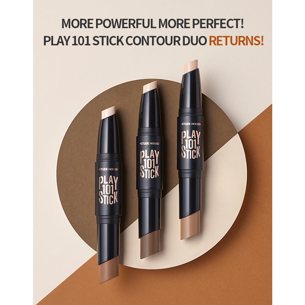 Káº¿t quáº£ hÃ¬nh áº£nh cho Etude House Play 101 Stick Contour Duo