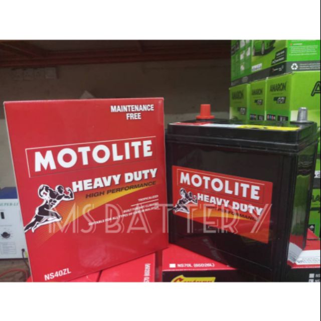NS40ZL MOTOLITE MAINTENANCE FREE - BATERI KERING  Shopee 