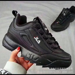 fila disruptor 2 all black mens