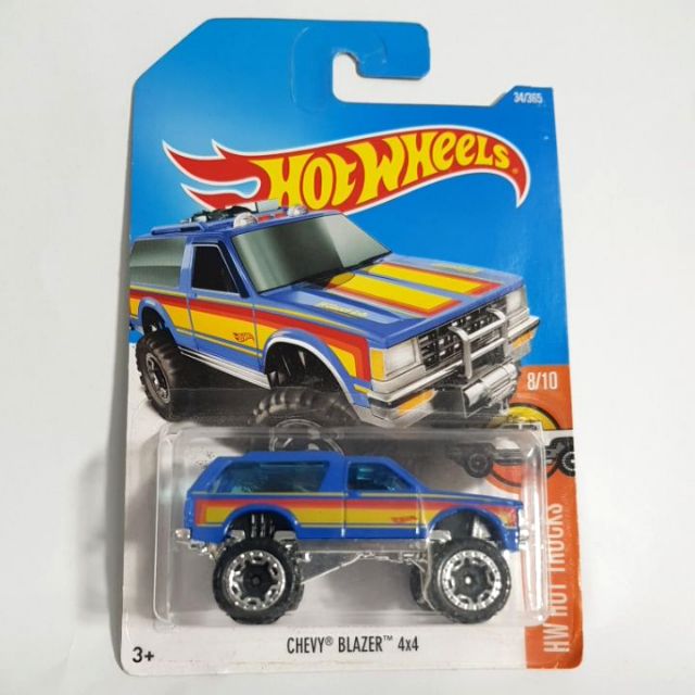 blue truck hot wheels