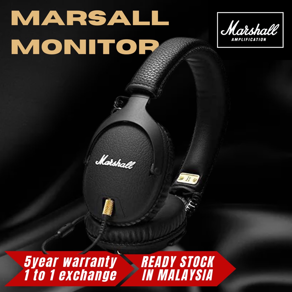 Marshall monitor Bluetooth headset Overear headset Wireless headset