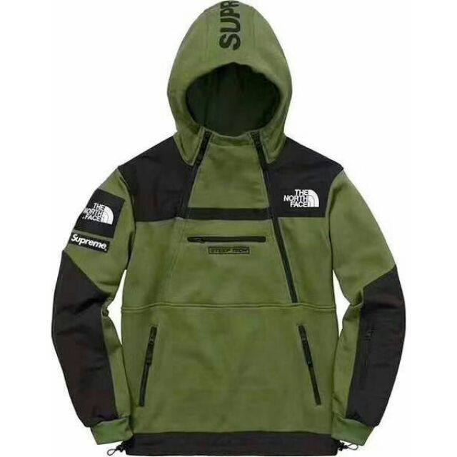 supreme tnf photo hoodie