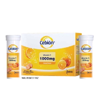 Cebion Vitamin C Effervescent Tablet 1000mg Orange Flavour Shopee Malaysia