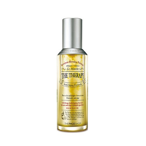 [The FACE Shop] The Therapy Oil Drop Anti-Aging Serum 45ml