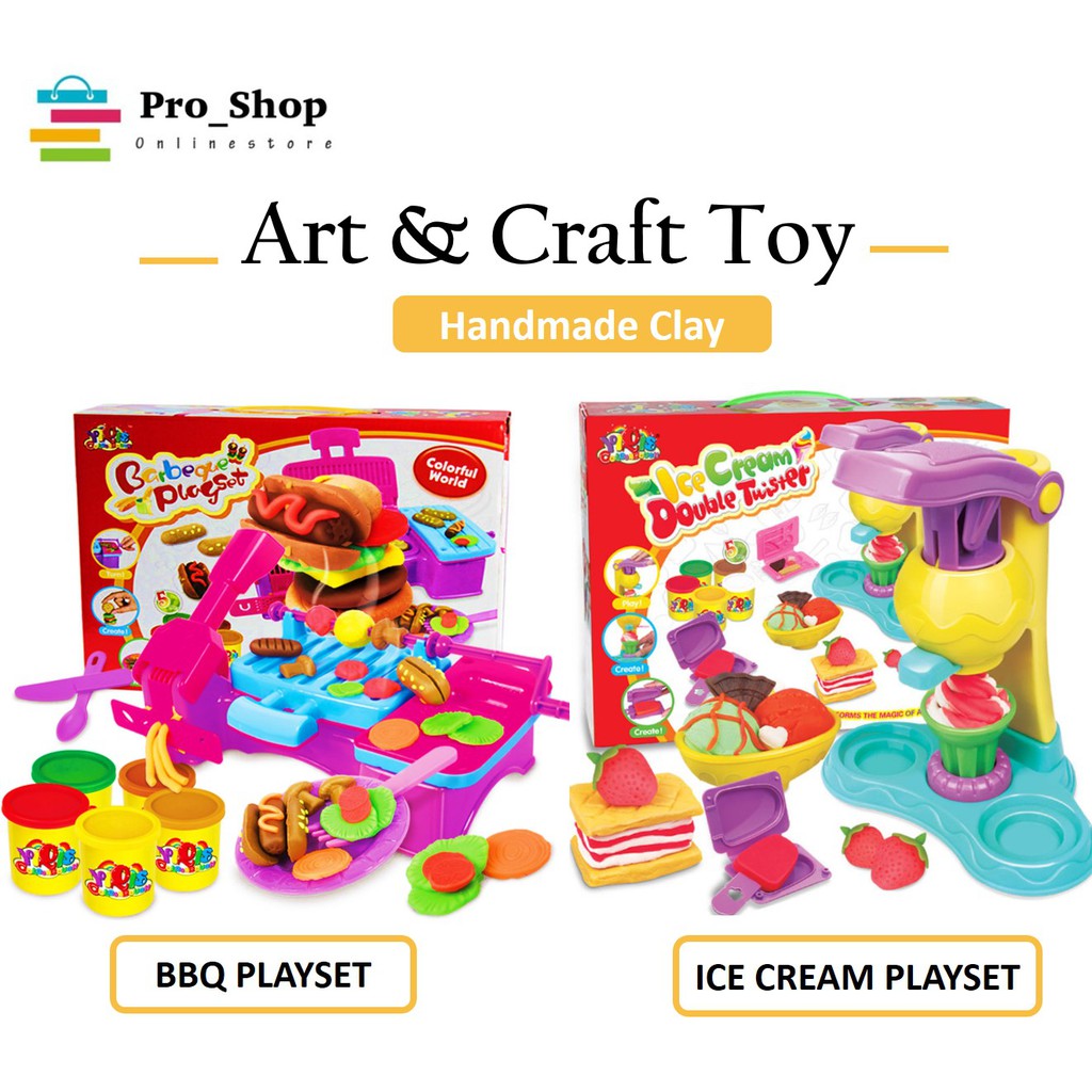 plasticine play set