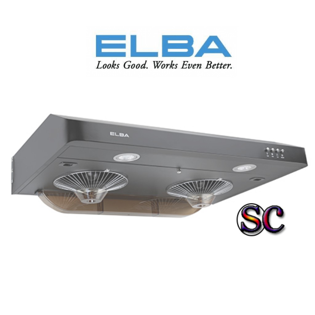 Elba Cooker Hood Esh J7695 Bk Shopee Malaysia