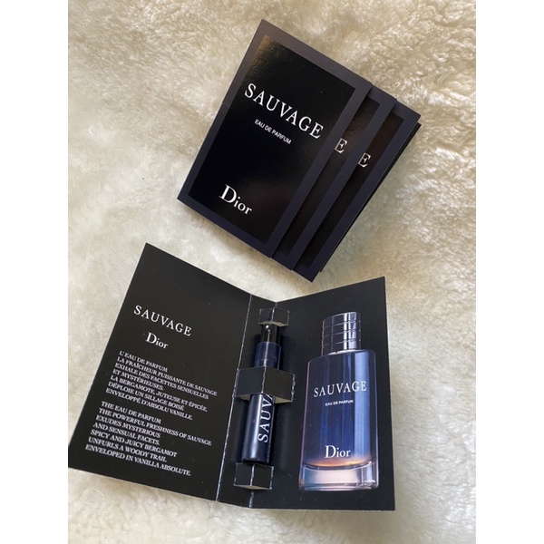 Dior Sauvage sample spray 1.0ml edp Shopee Malaysia