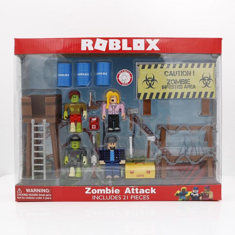 New 24pcs Set Roblox Games Action Figure Collection Kids Gift Toys Shopee Malaysia - zombie teakettle roblox