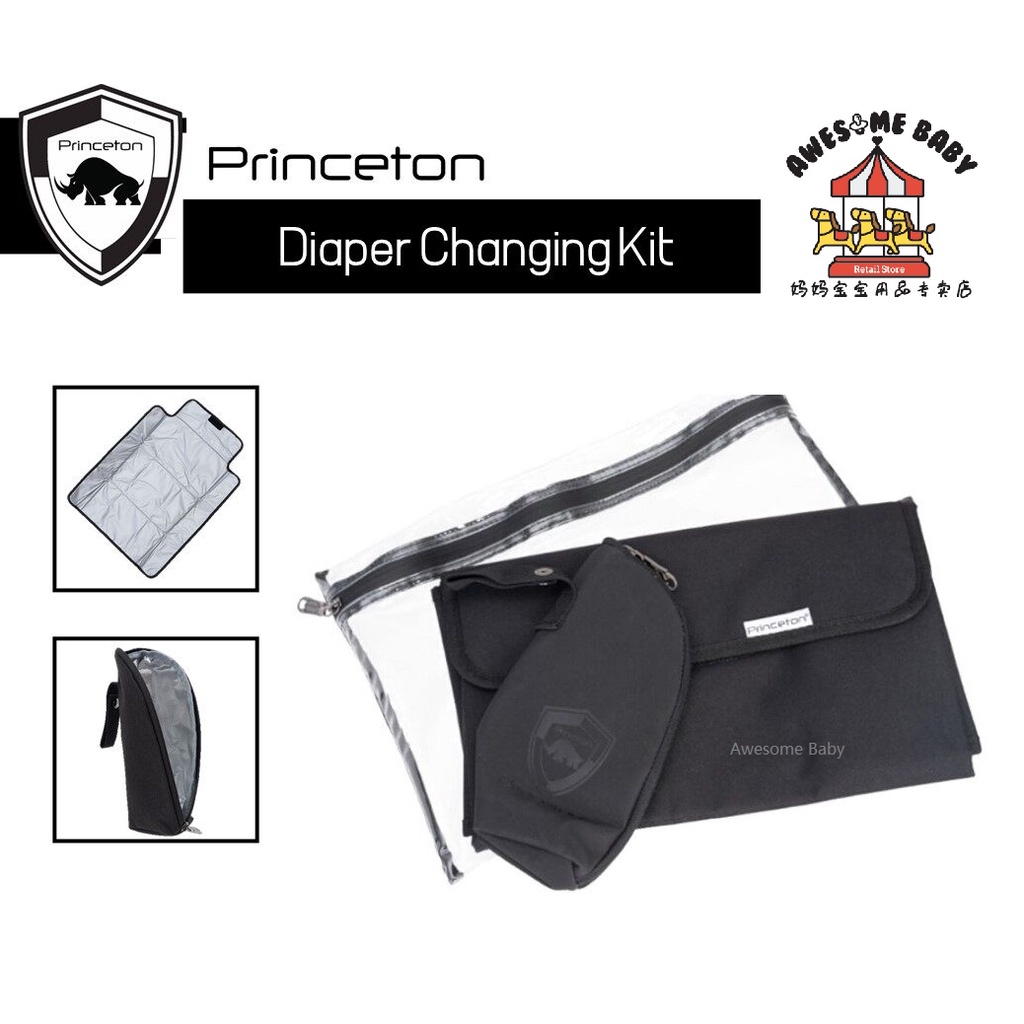 New Year Sales Princeton Diaper Changing Set (Diaper changing mat