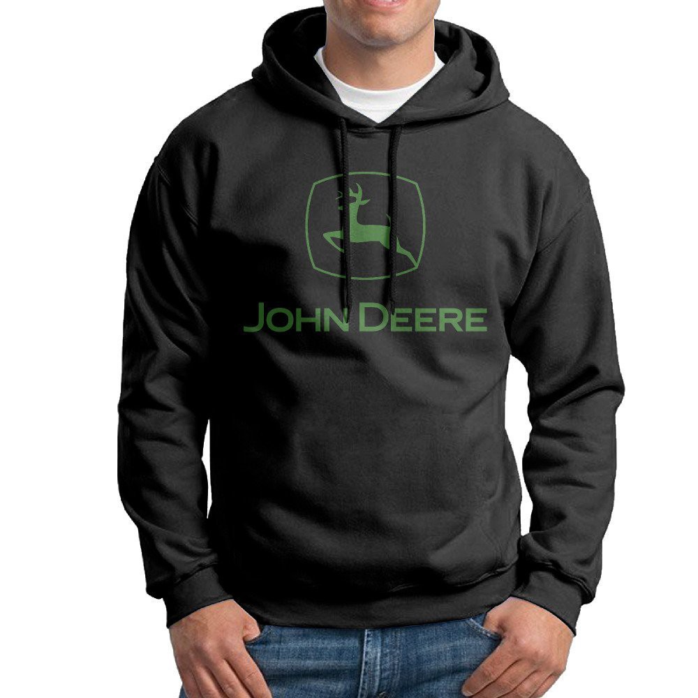 john deere men's hoodie