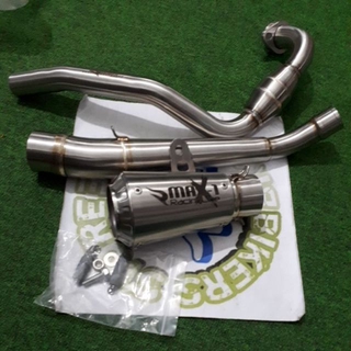 MAX-1 Racing Full System exhaust exzos Yamaha Y15ZR | Shopee Malaysia