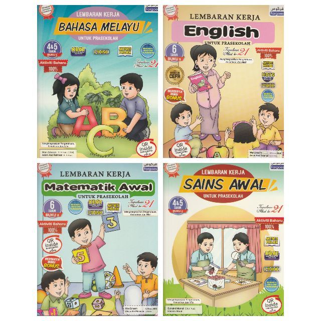 Buy (Fargoes) Buku Latihan Prasekolah Bahasa Melayu / English