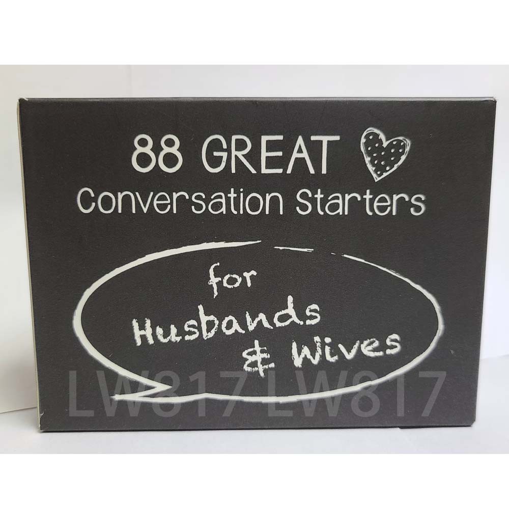 Quality Multi 88 Great Conversation Starters Husbands&Wives Couple Card Games - Image 2
