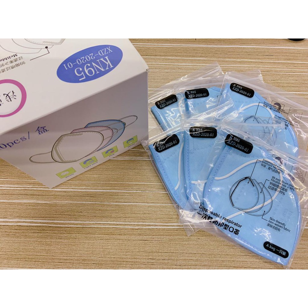 [MCO 3.0 PROMOTION] KN95 Face Mask [Box] (KN95 XZD202001) Shopee