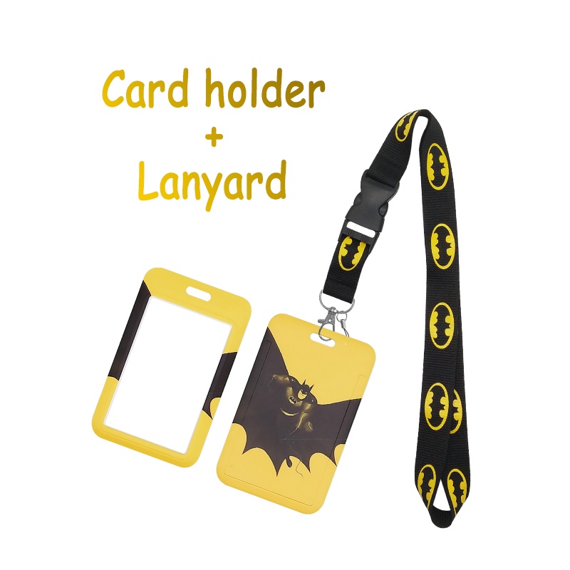 Batman ID Card Protector Mobile Phone Strap Neck Lanyard With Quick Release  Button For Bus Card KeyChain Tag Rope Anti-Drop Accessories | Shopee  Malaysia