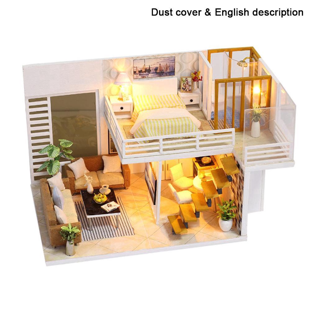 miniature wooden house kits