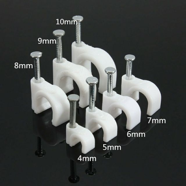 4mm cable clips