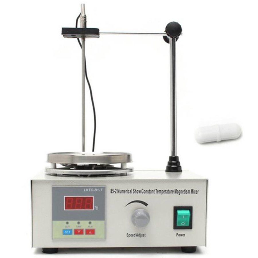 *&*85-2 Hotplate Mixer Magnetic Stirrer With Heating Plate School Lab ...