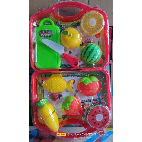 Ms 19 Children Toys Children Education Of Fruit And Vegetables Cut Shopee Malaysia