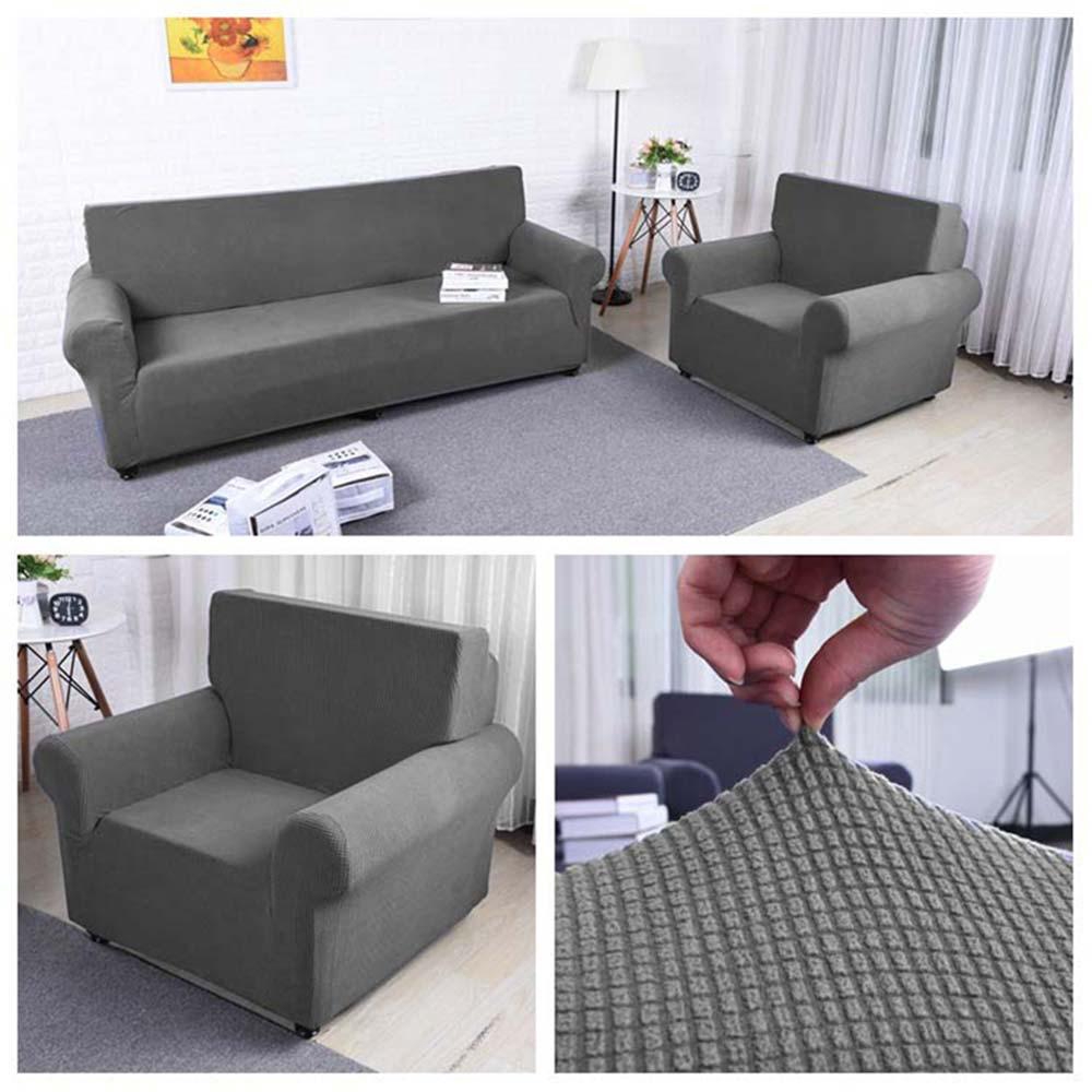 Home Furniture Diy Solid Stretch Fit Stretchy Couch Arm