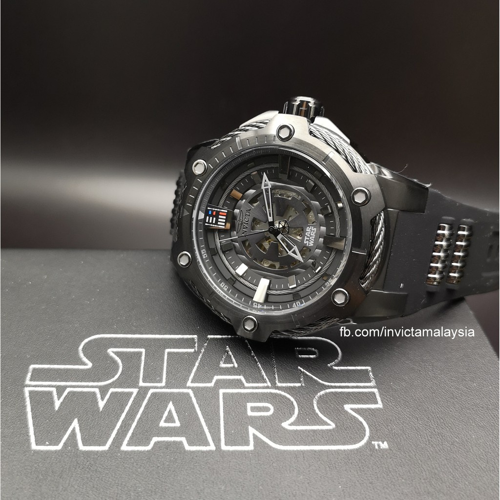 Invicta Star Wars Limited Edition Darth Vader Watch Silicone Strap