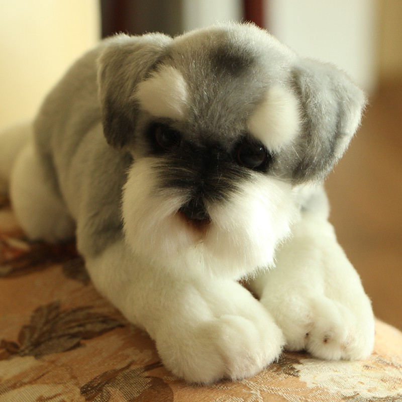 schnauzer cuddly toy