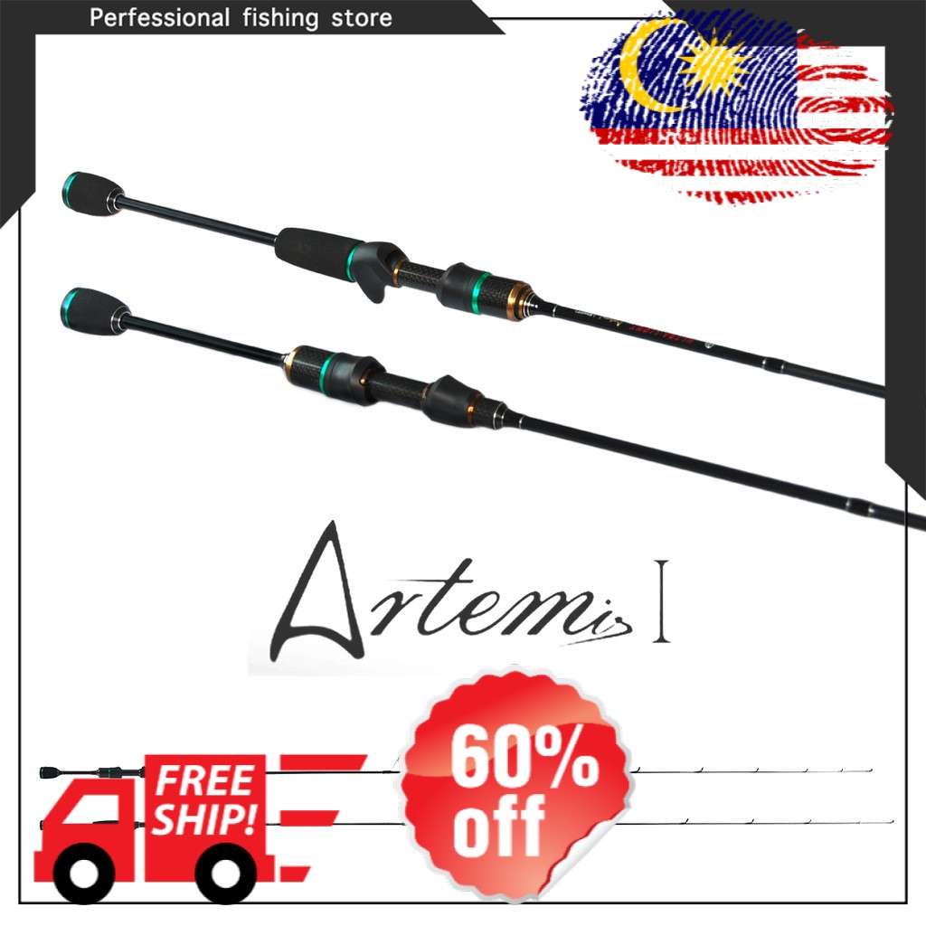 Have Reliable Experience Unmatched Lightweight Performance Artemis Ultralight Fishing Rods Available 1.5m 1.68m 1.8m