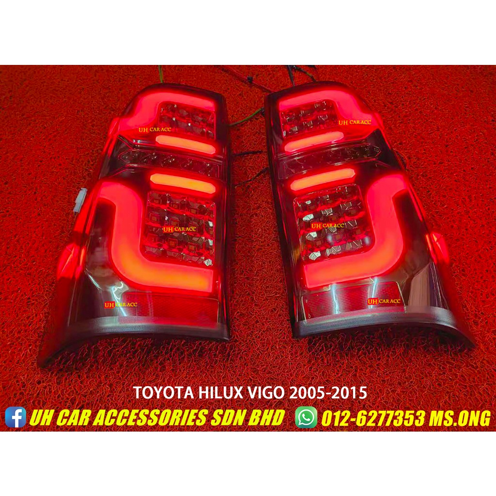 Toyota Hilux Vigo 20052015 LED Tail Light Tail Lamp Lampu Belakang