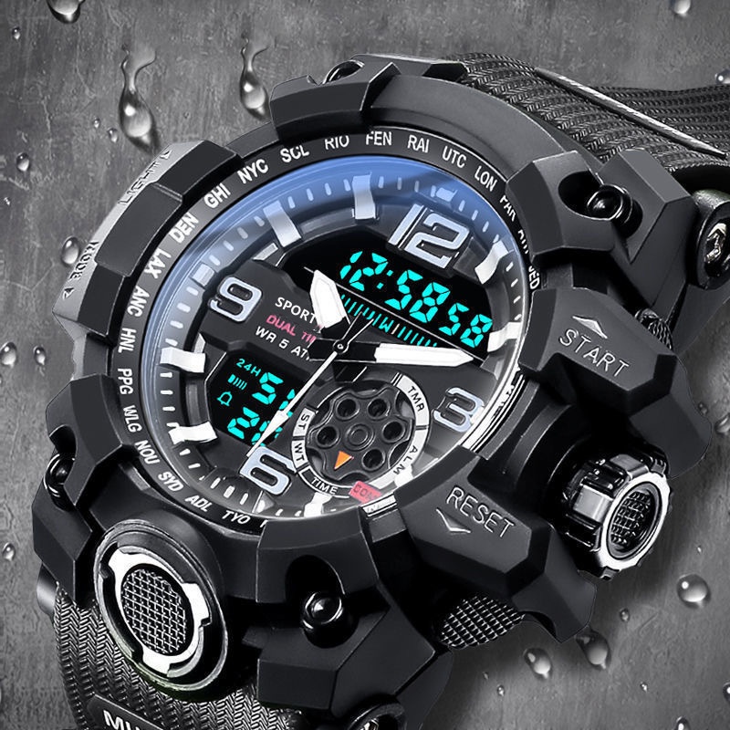 Men Watch Electronic Men Student Youth Trendy Outdoor Sports Watch