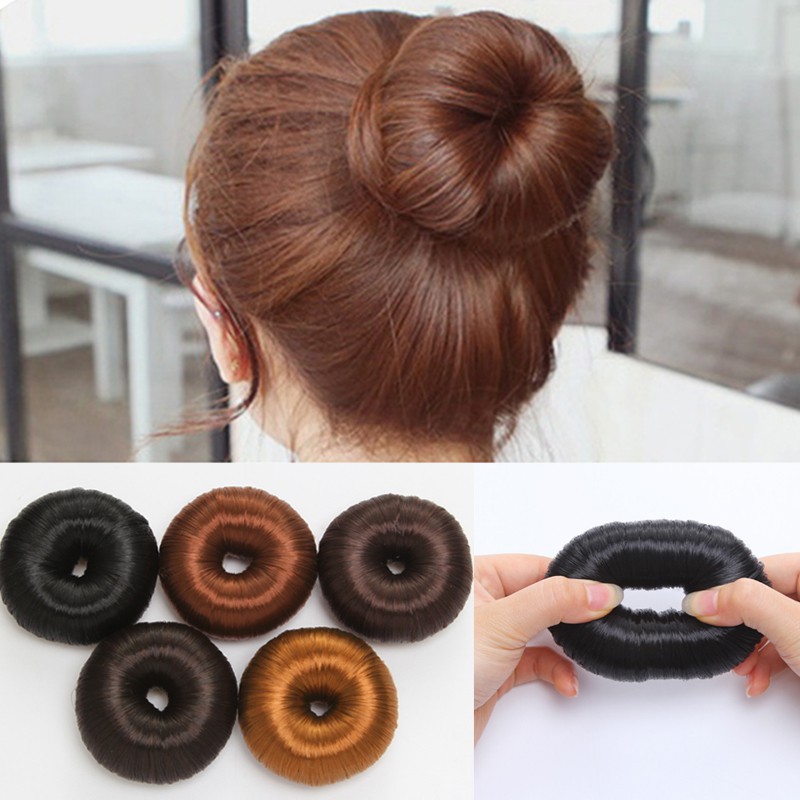 Simple 1pc Hair Braider Women Hairpiece Donut Hair Styling