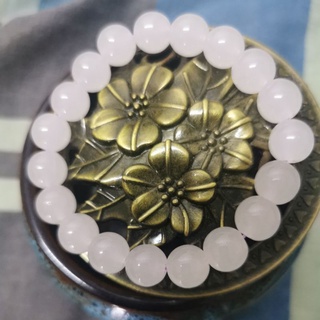 和田白玉手串10米 Hetian white jade bracelet 10 MM