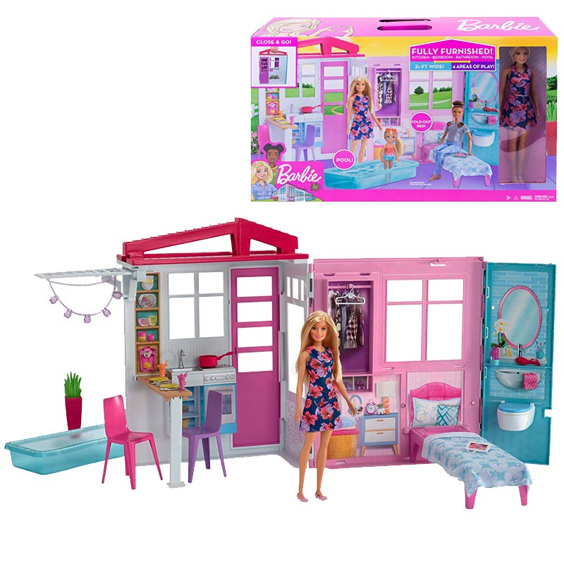 barbie house girl